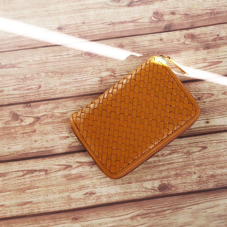 キャメル 折財布 doob london