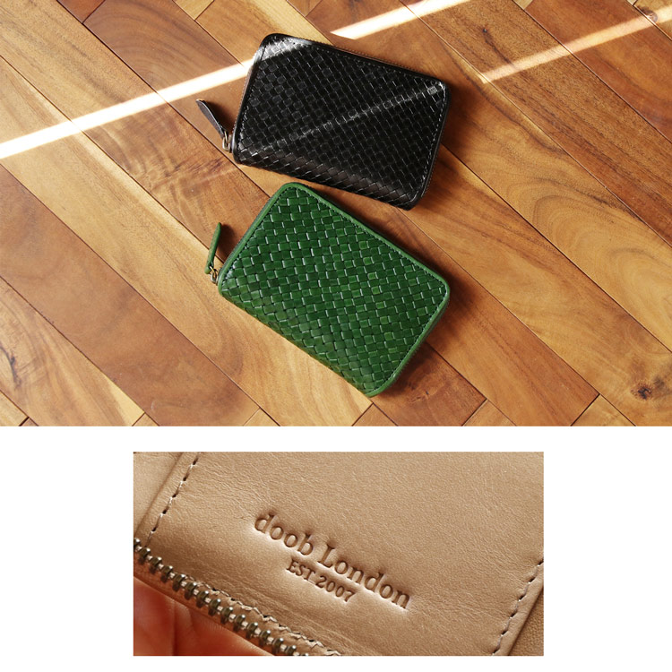 doob london 折財布 ロゴ