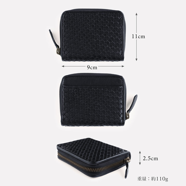 本革 コンパクト財布 doob london