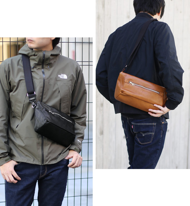 Jamale ステアーズ 日本製 牛革 ショルダーバッグ