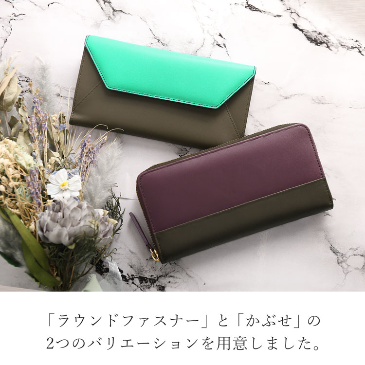 ランドファスナーとかぶせを用意しています
