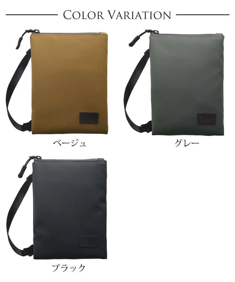 PRAIRIE プレリー サコッシュ  レディース ｱｳﾄﾄﾞｱ 防水 止水ファスナー 丈夫 ボディバッグ ショルダーバッグ