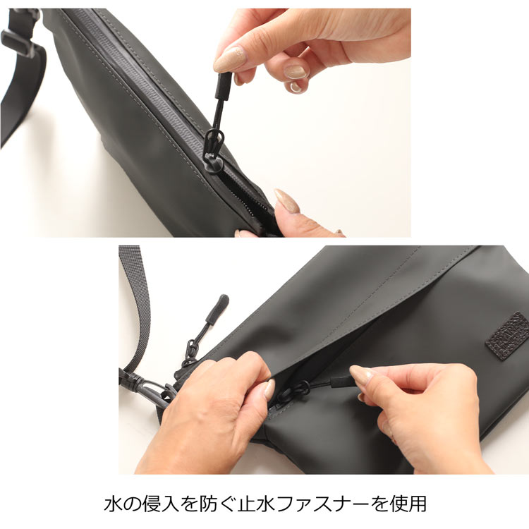 PRAIRIE プレリー サコッシュ  レディース ｱｳﾄﾄﾞｱ 防水 止水ファスナー 丈夫 ボディバッグ ショルダーバッグ