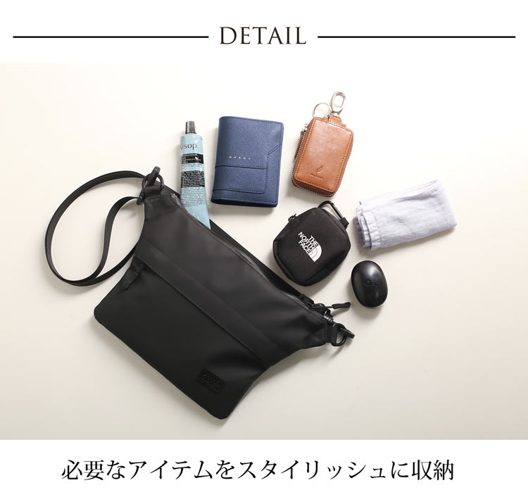 PRAIRIE プレリー サコッシュ  レディース ｱｳﾄﾄﾞｱ 防水 止水ファスナー 丈夫 ボディバッグ ショルダーバッグ