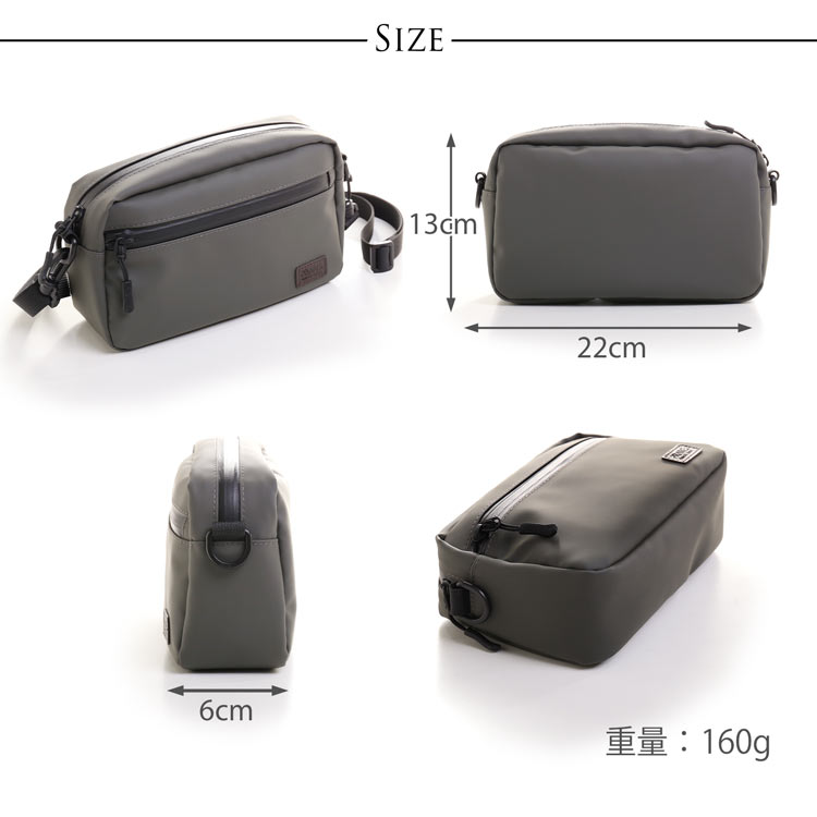 PRAIRIE プレリー 防水バッグ レディース ｱｳﾄﾄﾞｱ 防水 止水ファスナー 丈夫 ボディバッグ ショルダーバッグ