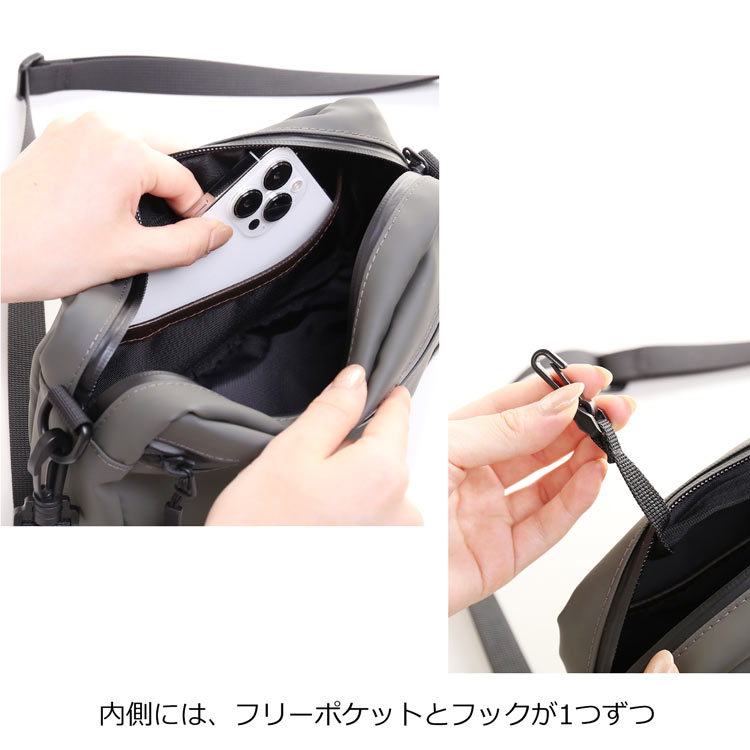 PRAIRIE プレリー 防水バッグ レディース ｱｳﾄﾄﾞｱ 防水 止水ファスナー 丈夫 ボディバッグ ショルダーバッグ
