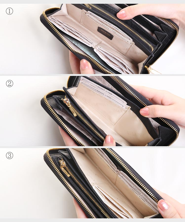 かぶせ レディース 長財布 GOLD PFEIL 説明