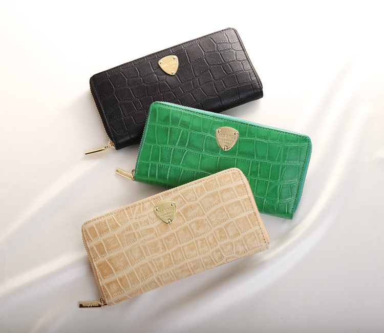 かぶせ レディース 長財布 GOLD PFEIL