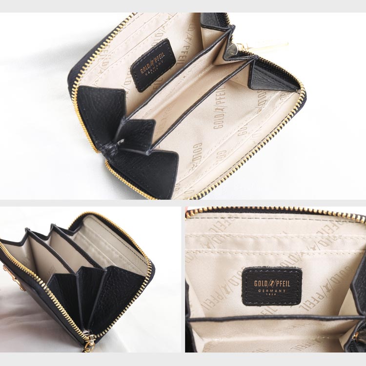 財布 レディース ミニ財布 GOLD PFEIL