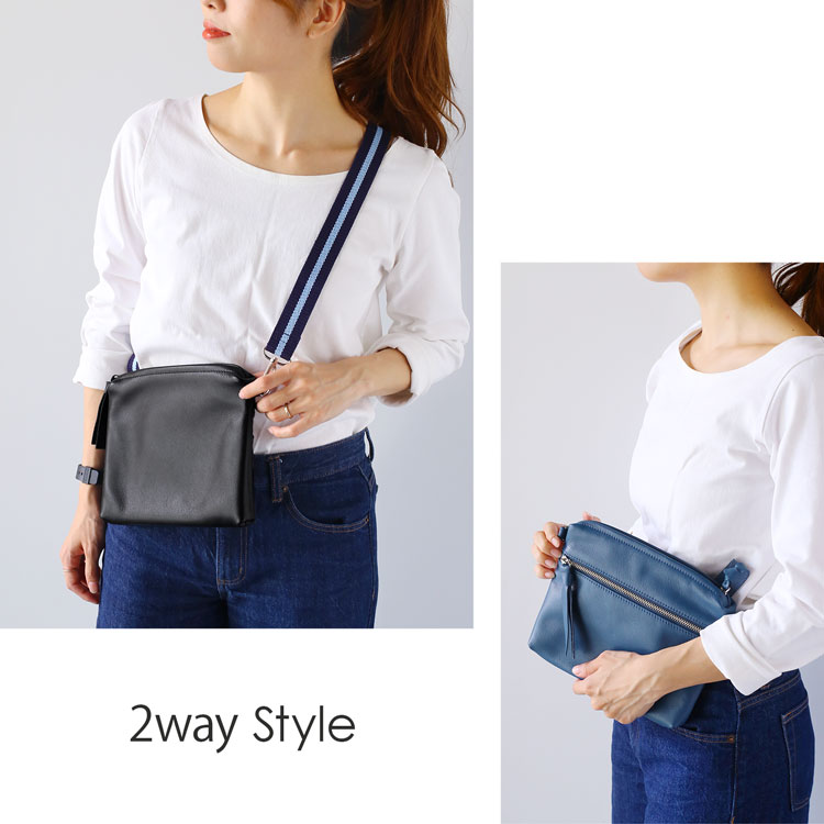 ショルダーバッグ クラッチバッグ 2way バッグ プレリー PRAIRIE 日本製