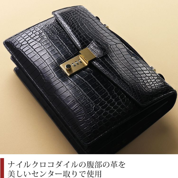センター取りのナイルクロコダイル