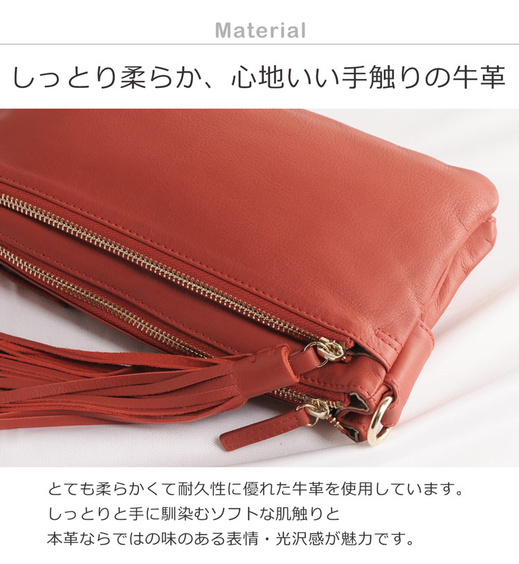 牛革 ミニ ショルダーバッグ