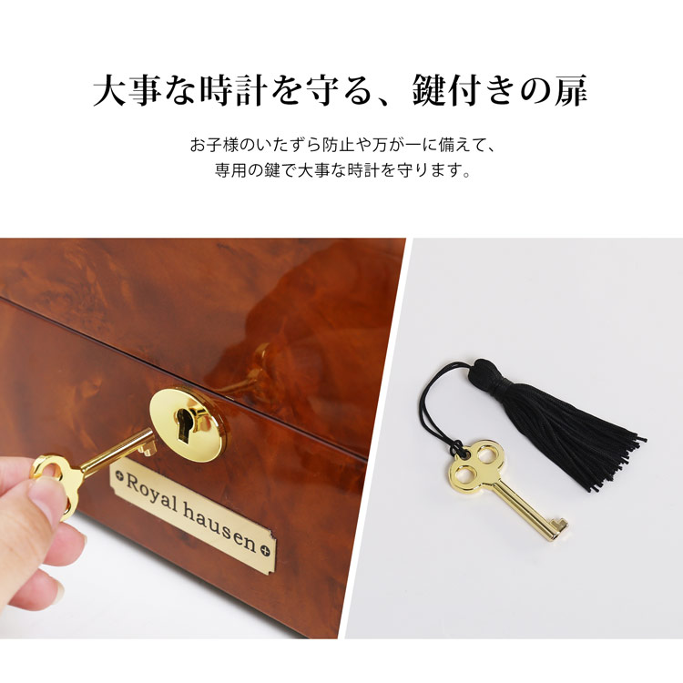 腕時計 自動巻き上げ機 ワインディングマシーン ワインダー 2本巻き+3本収納 木目調