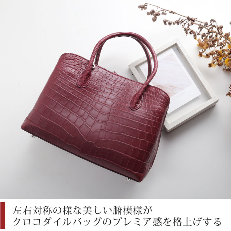 センター取りのスモールクロコダイル