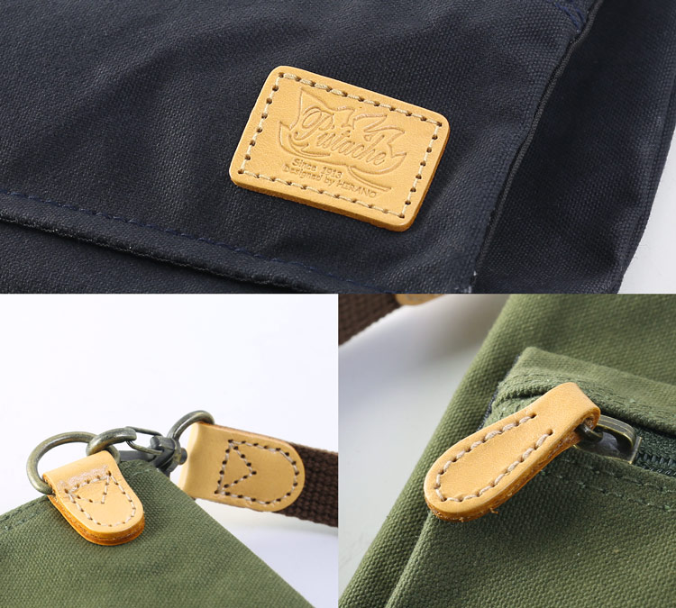 Pistache ピスタッシュ 帆布 キャンバス 生地 2WAY バッグ