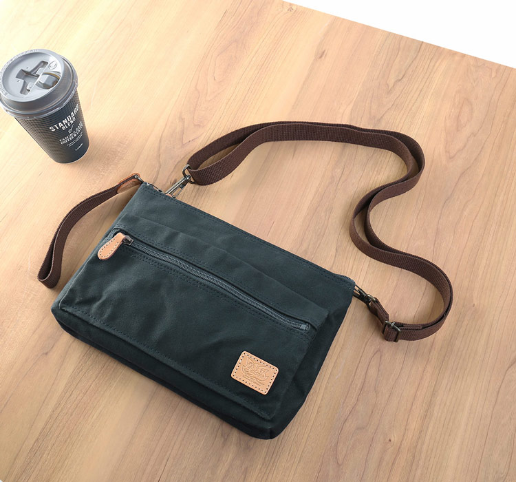 Pistache ピスタッシュ 帆布 キャンバス 生地 2WAY バッグ