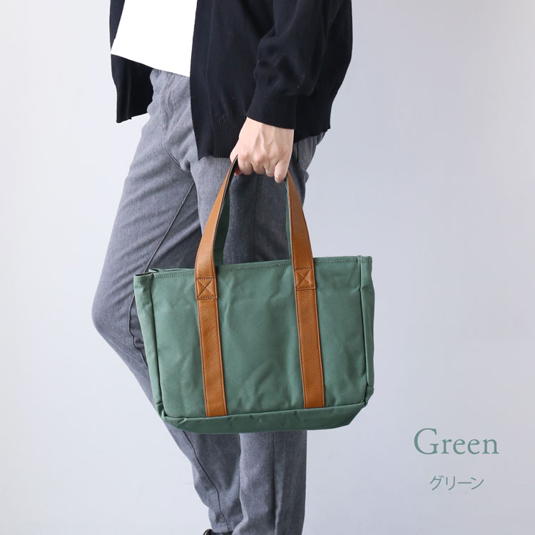 jamale 本革 トートバッグ 帆布 日本製