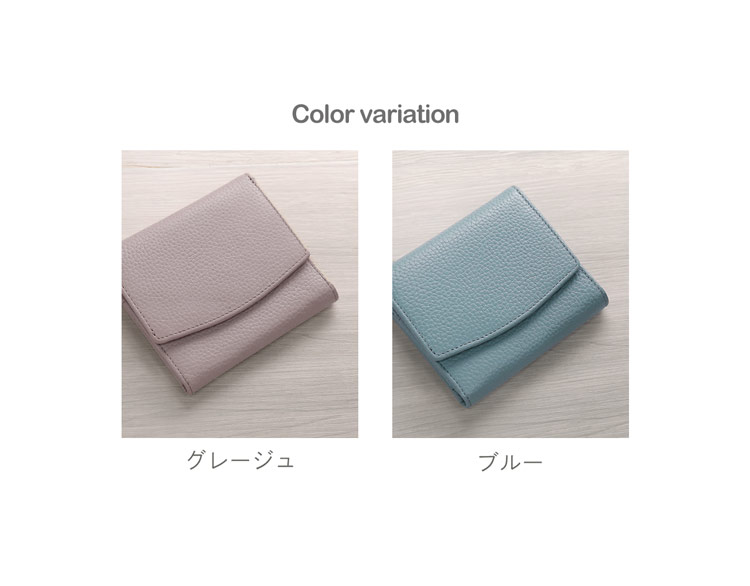 Mia Borsa 二つ折り 財布 レディース 牛革
