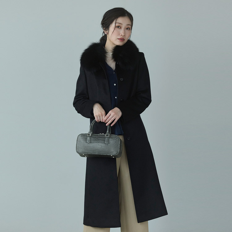 クロコダイル マット加工 2way バッグ