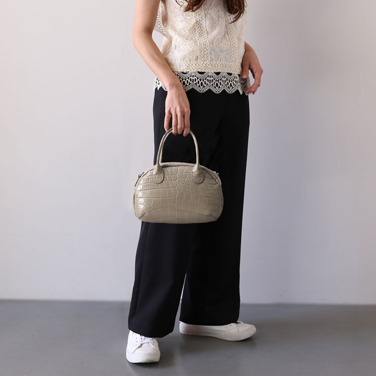 ナイルクロコダイル2wayミニバッグ