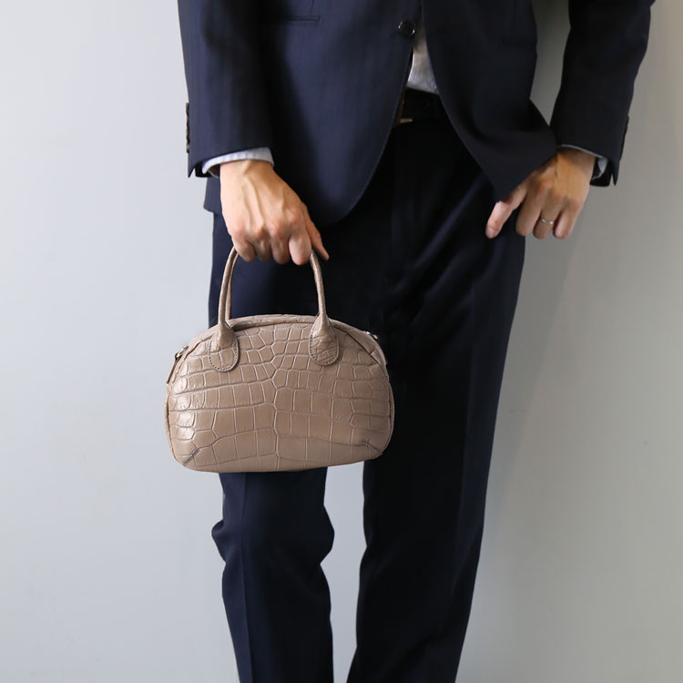 ナイルクロコダイル2wayミニバッグ