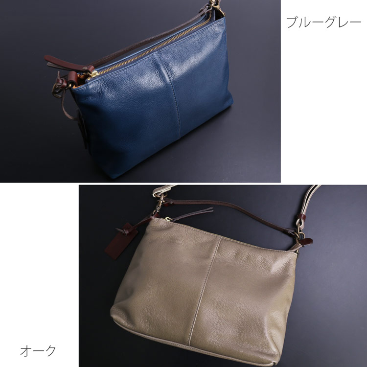 斜め掛けバッグ レディース 本革 2way 日本製