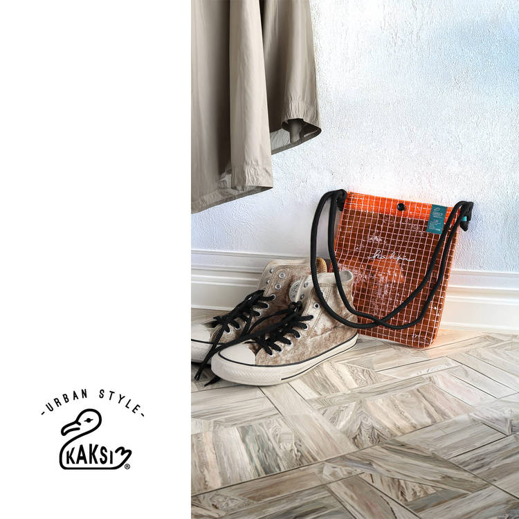 ビニールバッグ 斜め掛け