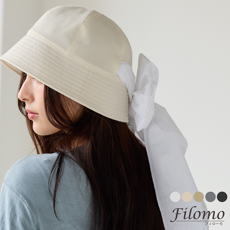 リボン キャップ レディース