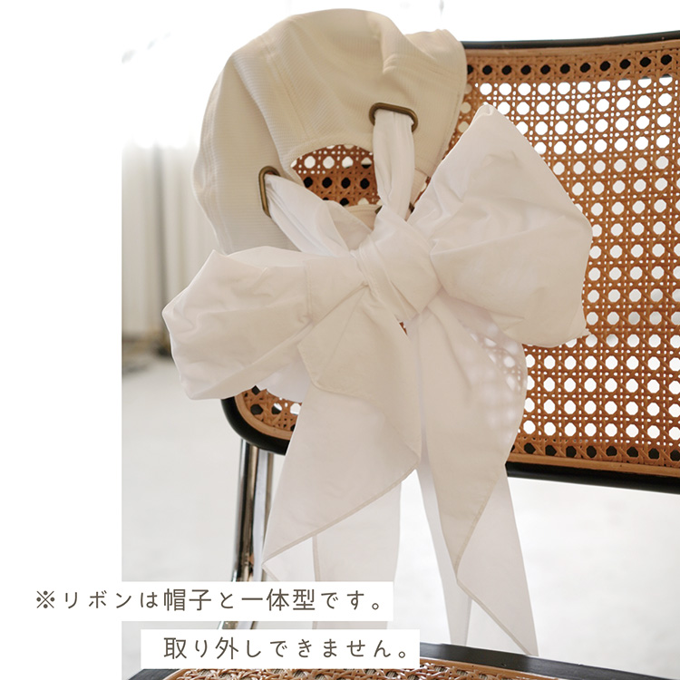 リボン キャップ レディース