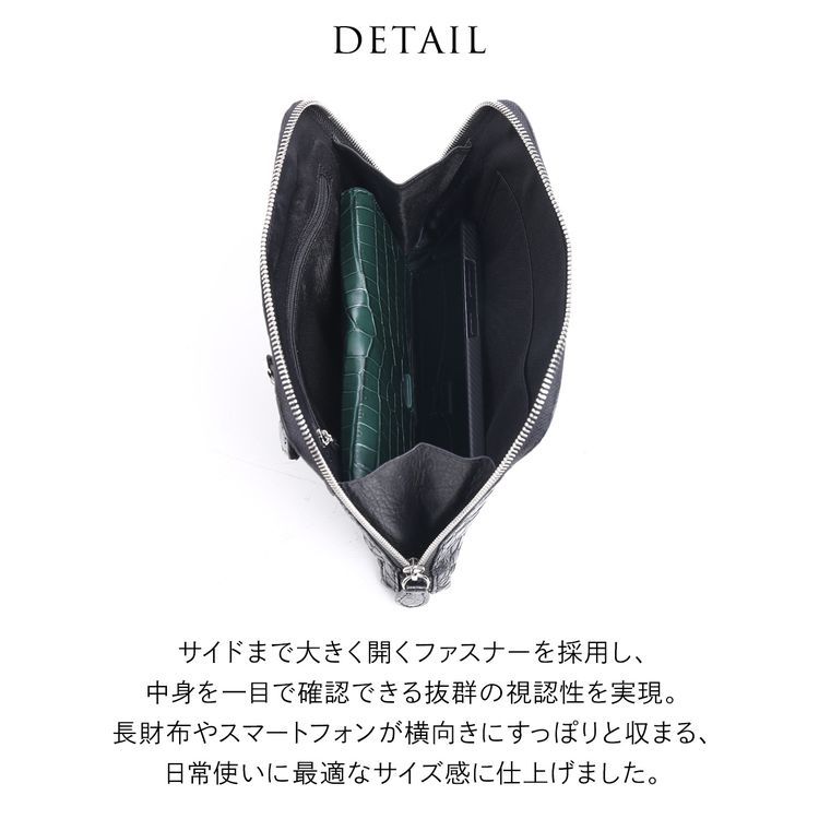 クロコダイル 2way ショルダーバッグ レディース 斜めがけ ミニバッグ 本革 マット加工 クラッチバッグ