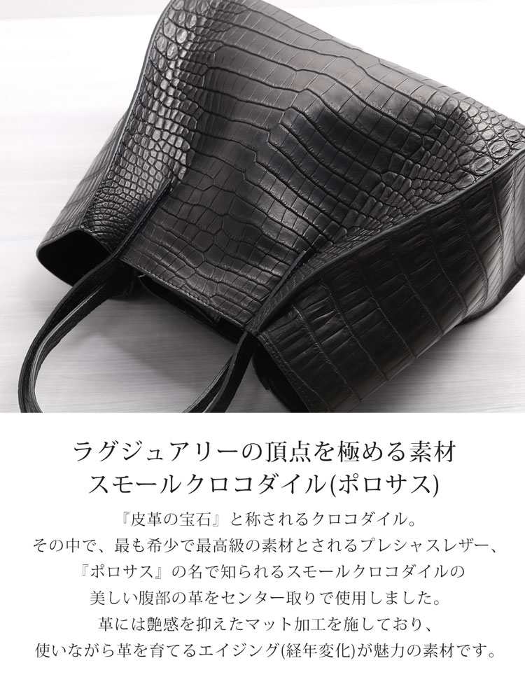 スモールクロコダイル2wayハンドバッグ