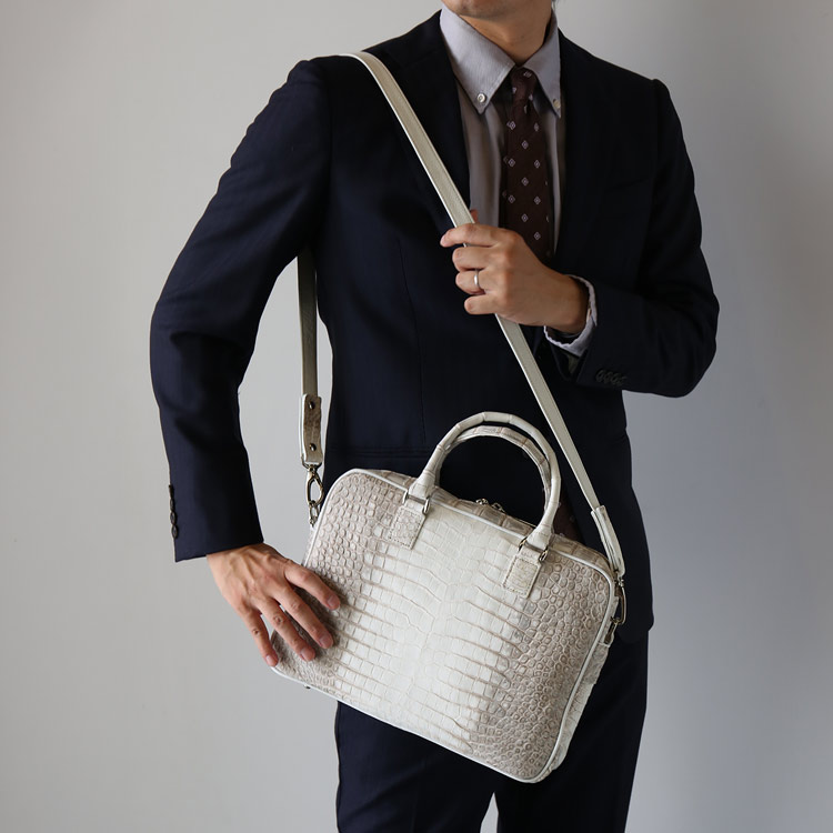 日本製ヒマラヤポロサス2wayブリーフバッグ