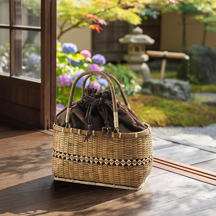 竹製 かごバッグ おしゃれ