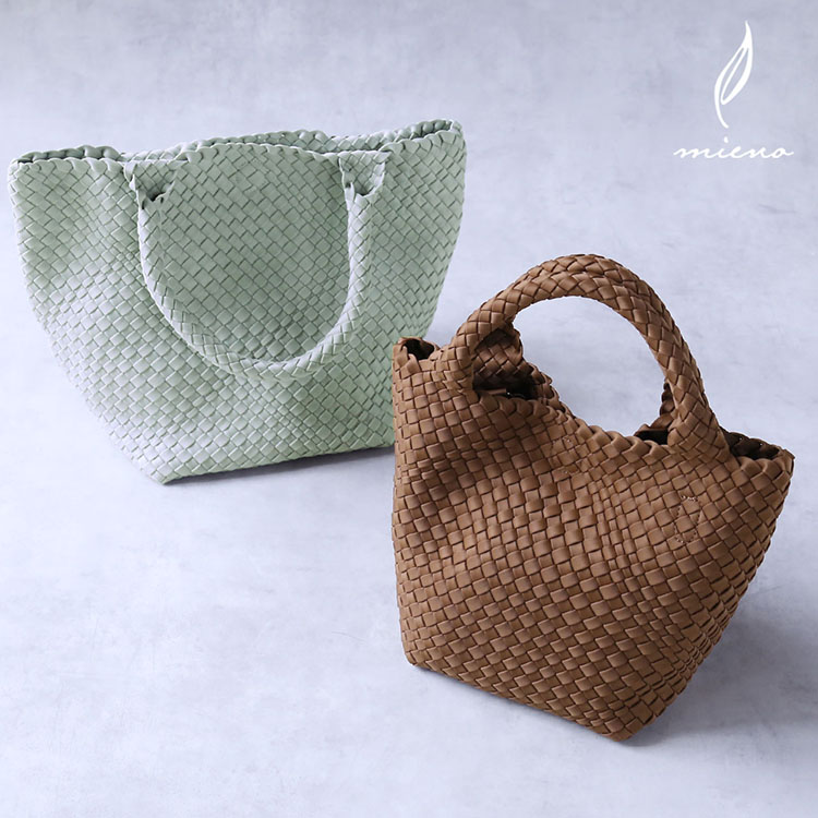mieno ネオプレン メッシュ 2way トートバッグ