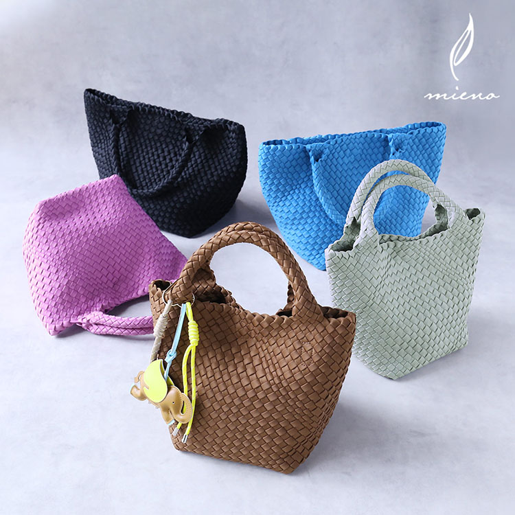 mieno ネオプレン メッシュ 2way トートバッグ