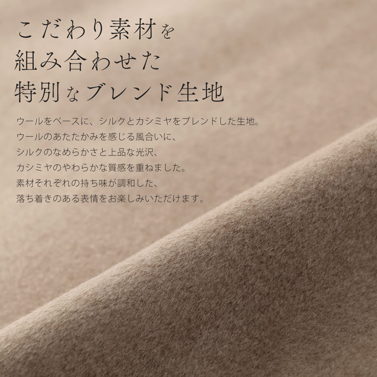 ケープ ポンチョ コート アウター レディース  ミンクファー付き　フード付き