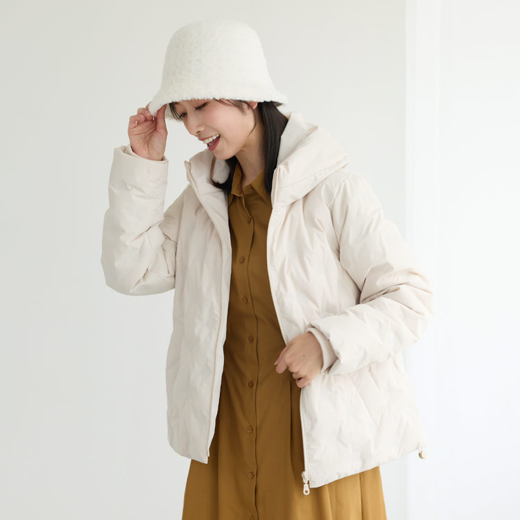 レース クロッシェ 帽子 ファー帽子 ふわふわ クロッシェ帽