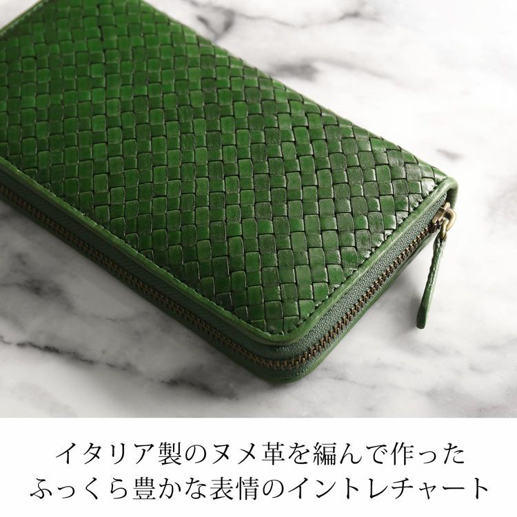 doob London イタリアンレザー ヌメ革 長財布 メンズ 本革 ラウンド