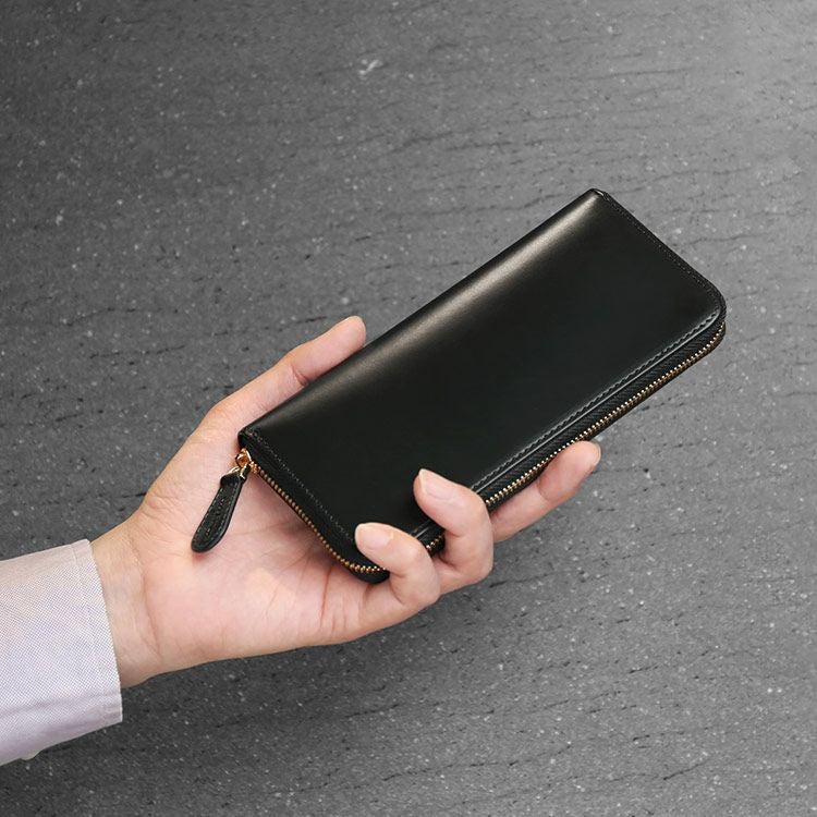 名入れ 別途購入で可能】コードバン 長財布 メンズ 本革doob London 馬