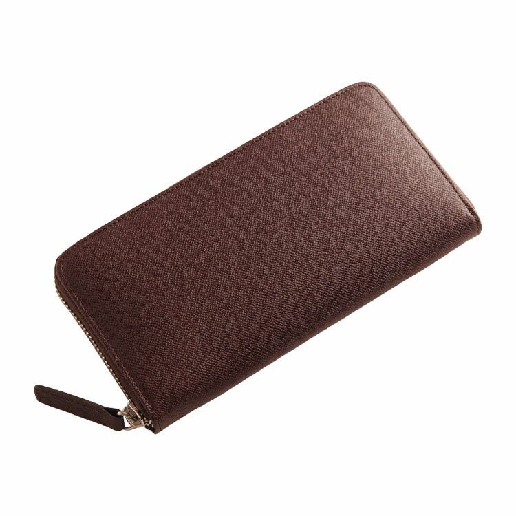 HALEINE フランス レザー ラウンドファスナー 長財布 メンズ 全7色