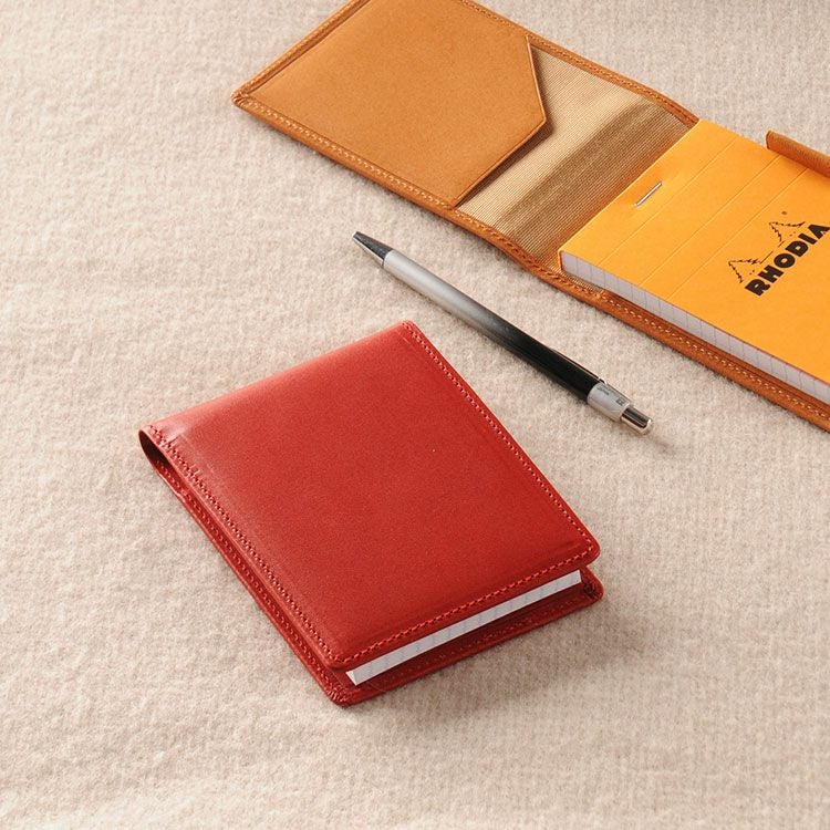 名入れ 別途購入で可能】 Jamale 栃木レザー No.11ロディア専用 メモ