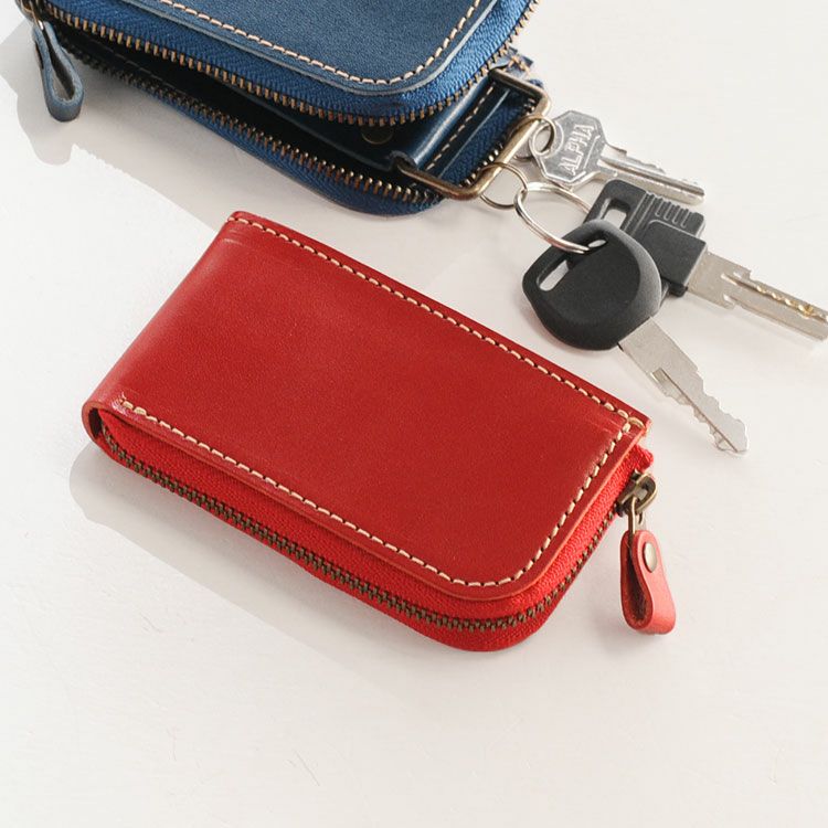 名入れ 別途購入で可能】Jamale 栃木レザー スマートキーケース4FA