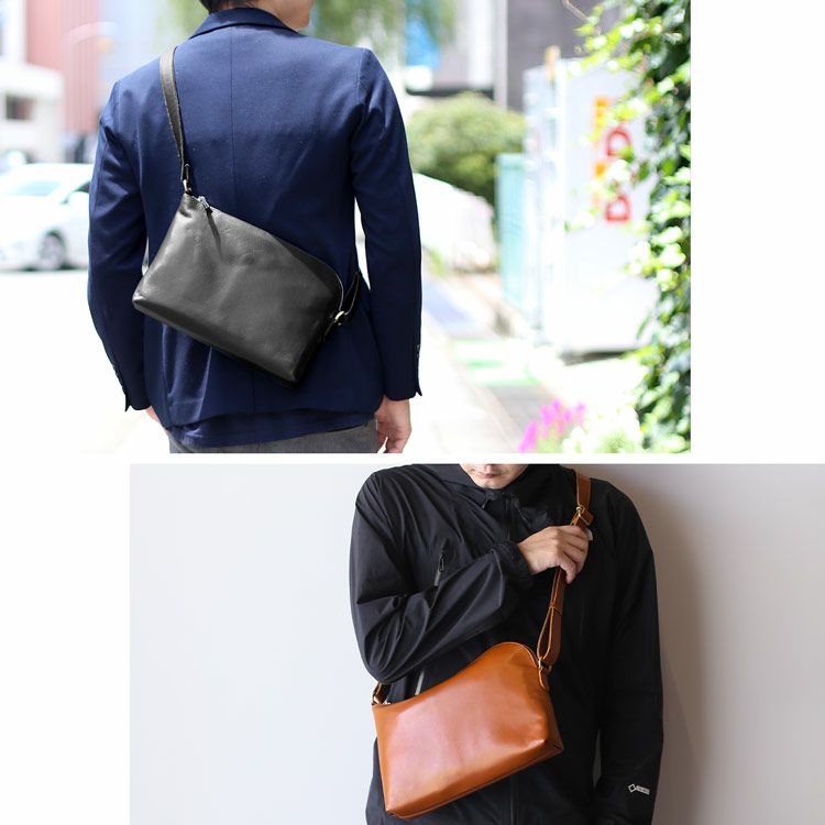 Jamale 防水レザー ショルダーバッグ 4FB