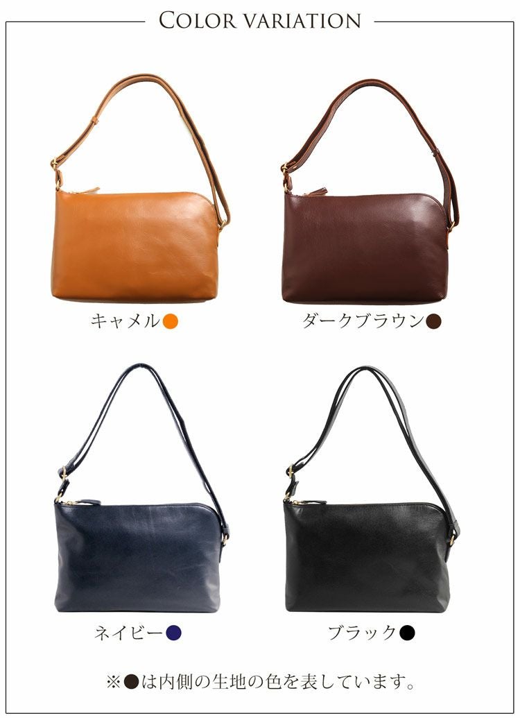 Jamale 防水レザー ショルダーバッグ 4FB