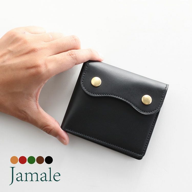 名入れ 別途購入で可能】Jamale ちょうどいいサイズの二つ折り財布 4FC