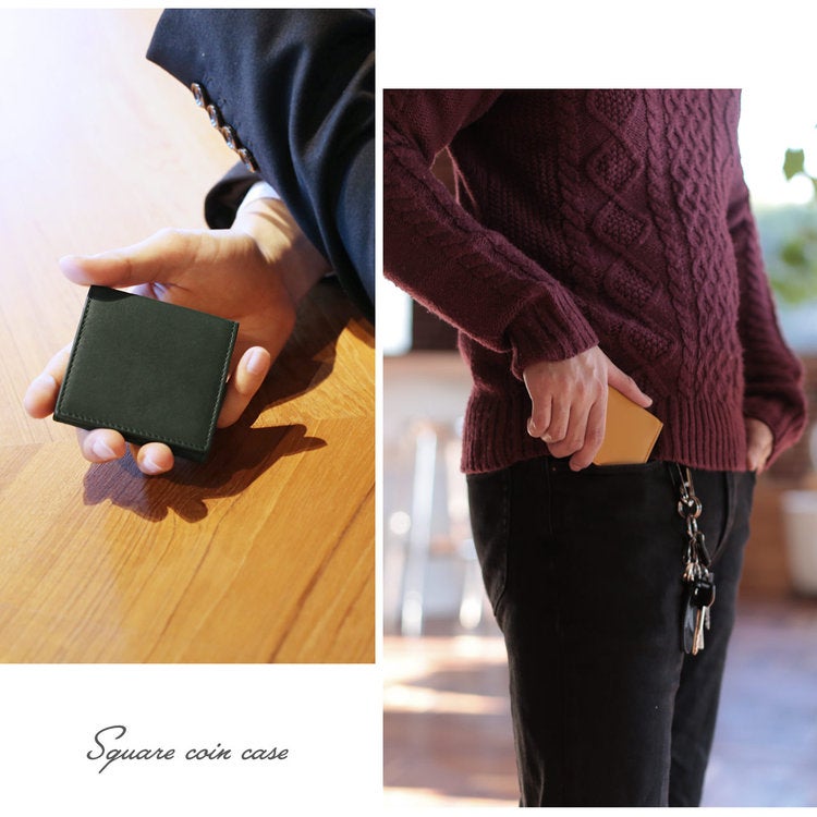 mieno牛革BOX型小銭入れ(07000399-mens-1r)