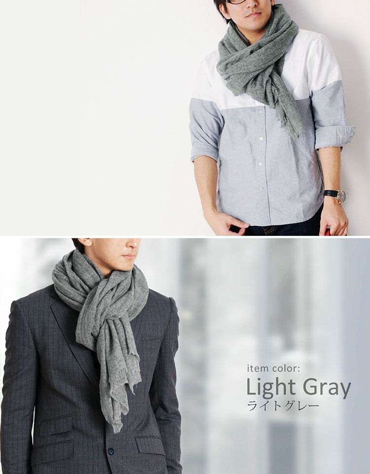 Filomo やさしい肌触りの 内モンゴル産 アルバス カシミヤ100% ガーゼ