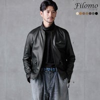ラムレザーメンズジャケット