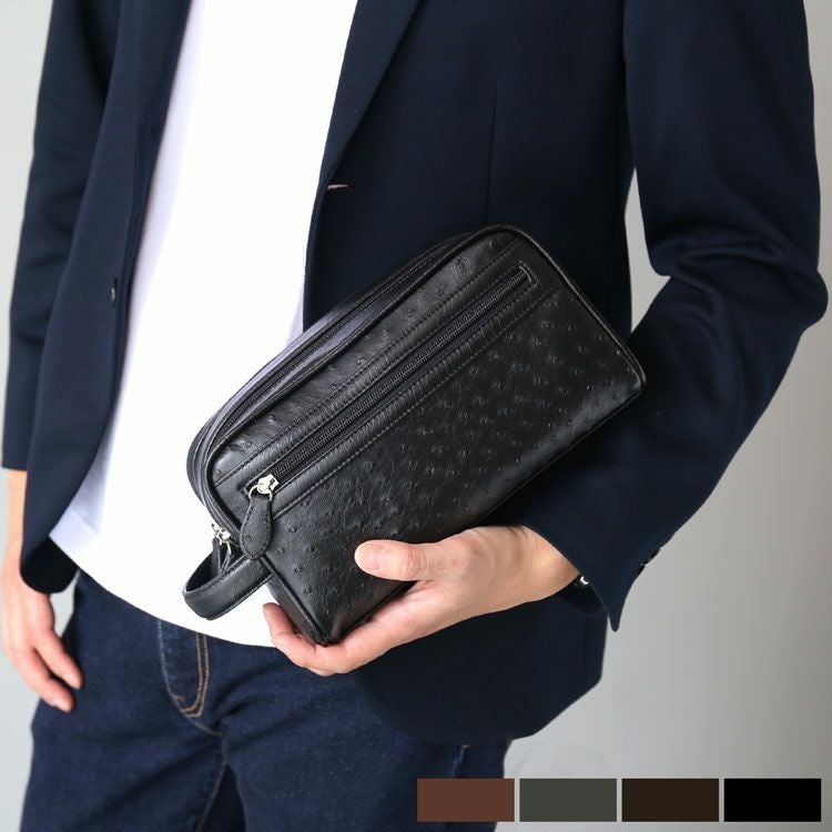 【オーストリッチ】フルポイント ハンドバッグ メンズ ブラック 楽天市場】【5％クーポン】オーストリッチ メンズ バッグ 32cm