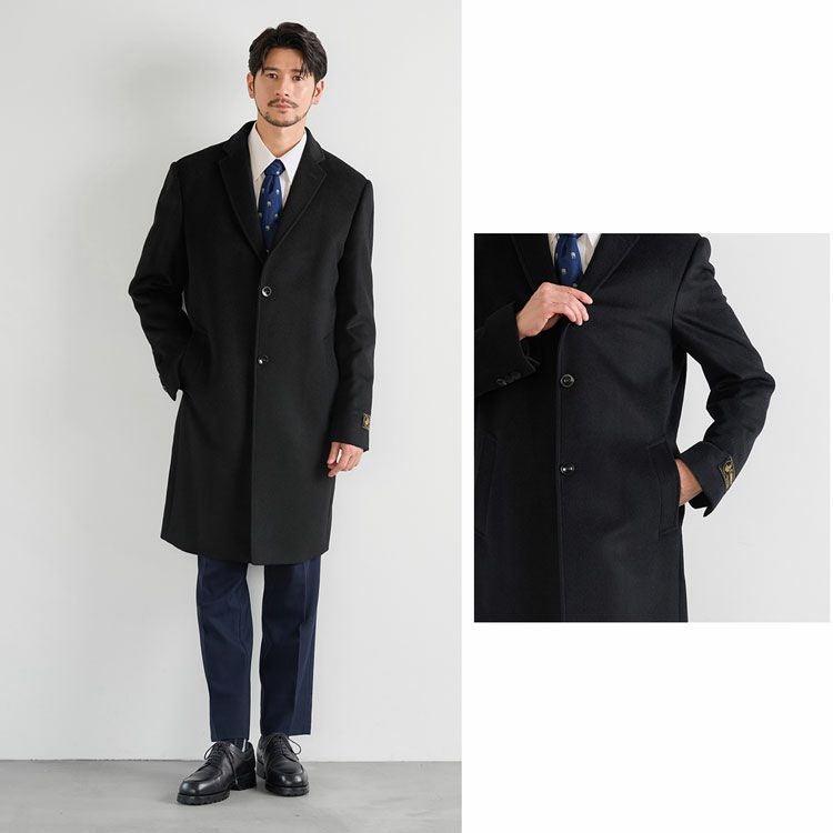 カシミヤ チェスターコート フォーマルコート カシミヤ100％ ギフト